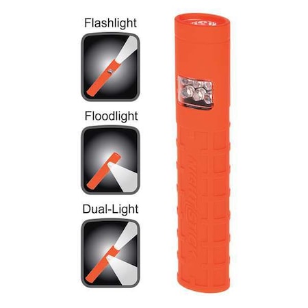 Nightstick Pocket Flashligh, LED, Red, PK4 NSP-1400R