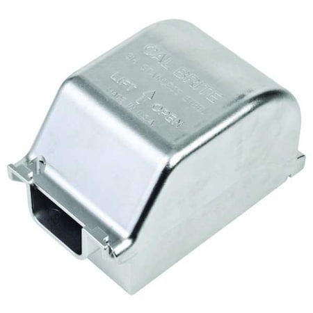 Calbrite 1 Gang -Gang Vertical Weatherproof Cover, , 316 Stainless Steel S60000FVCS