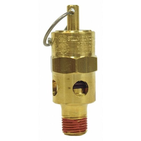 Control Devices Air Safety Valve, 1/8 In Inlet, 35 psi ST2512-1A035
