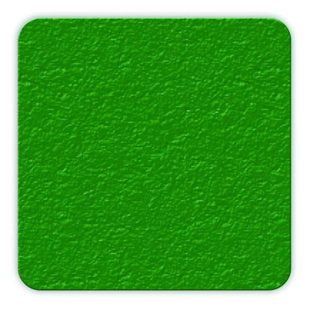 Incom Small Squared 5S Workplace Floor Organization Marker Vinyl Film Green, 3" W x 3" L, 0.58 mil Thick LM160G
