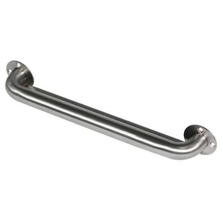 Bestcare Ligature Resistant Ligature Resistant Grab Bar, 18" L, Stainless Steel, Stainless steel WH1109-7