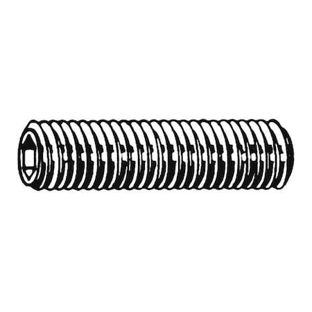 Zoro Select Socket Set Screw, Flat, ST, M3, 16mm, PK100 M07810.030.0016