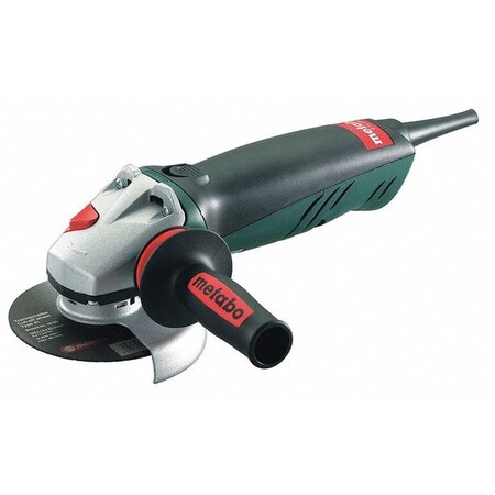 Metabo Angle Grinder, 5", 10 A, 10,000 RPM, 120VAC 601101420