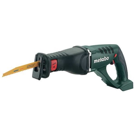 Metabo Cordless Reciprocating Saw, 18 V, 1-1/8 In ASE18 LTX BARE