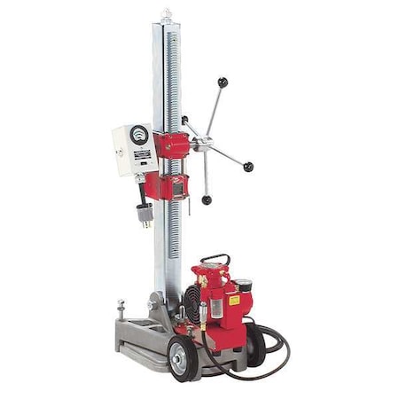 Milwaukee Tool Diamond Coring Rig w/Large Base Stand, Vac-U-Rig Kit and Meter Box 4136