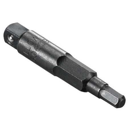 Yellow Jacket SAE Adapter Hex Adapter Key Hex Key, 3/16", 5/16" Tip Size 60609
