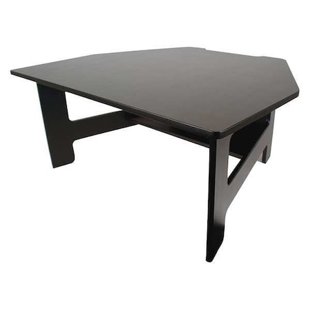 Victor Technology High Rise Stand-Up Desk Converter, Black DC100