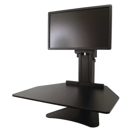 Victor Technology Sit-Stand Desk Converter, Includes Steel Base & Desk Surface DC300