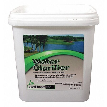Pond Boss Pro Pond Water Clarifier/Nutrient Red, 10 lb. CWCPR10