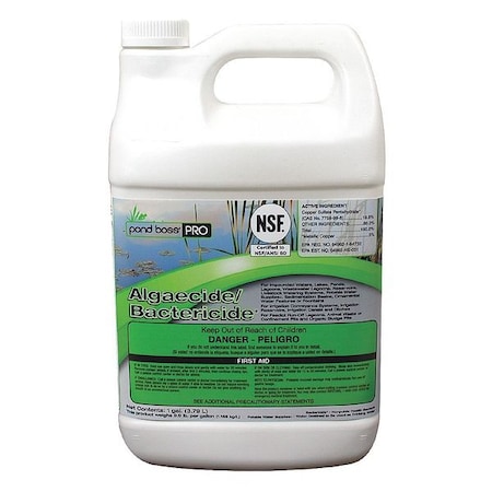 Pond Boss Pro Pond Algaecide Bactericide, 1 gal., Liquid 54289