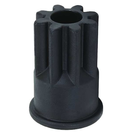 Otc Engine Barring Socket, Black, Steel, 3in. L 6749