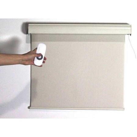 Keystone Fabrics Shades, Motorized, 72in. L x 35in. W, Cream I60.35.3002