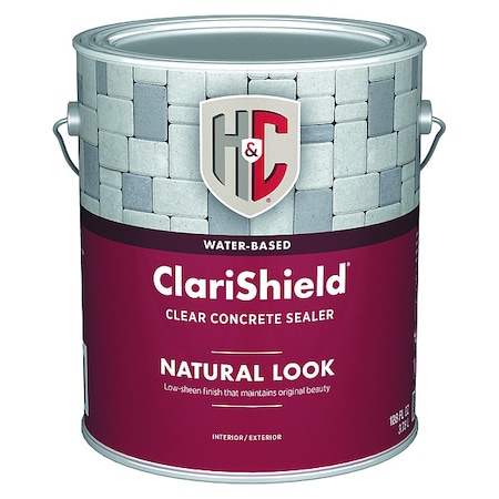 H&C Sealer, Flat Finish, Clear, Water Base 50.100214-16