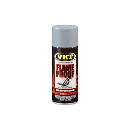 Vht Flameproof Coating, Gray, Flat ESP100000