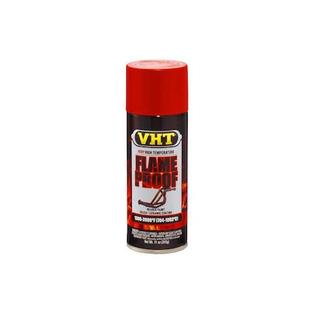 Vht Flameproof Coating, Red, Flat ESP109000