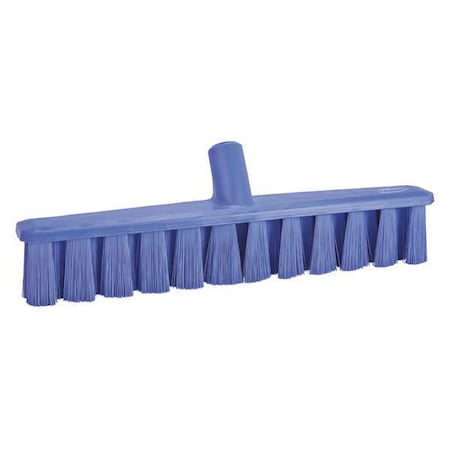 Vikan 15 1/4 in Sweep Face Broom Head, Medium, Synthetic, Purple 31738