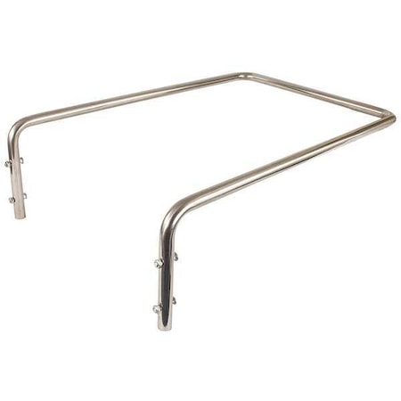 Crestware 31" x 21" x 9-1/2" Aluminum Dish Dolly Handle, Aluminum RHANDLE