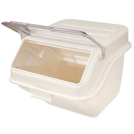 Crestware Ingredient Bin Ingredient Bin, Off-White, Plastic IN5