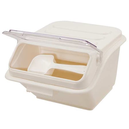 Crestware Ingredient Bin Ingredient Bin, Off-White, Plastic IN10
