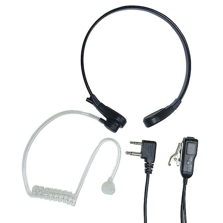 Midland Radio Throat Microphone, 65inLx4-1/4inWx3/4inH AVPH8