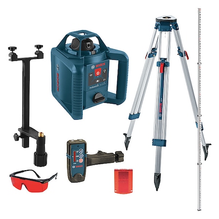 Bosch Rotary Laser Level, Self-Leveling, 800 ft. GRL 245 HVCK