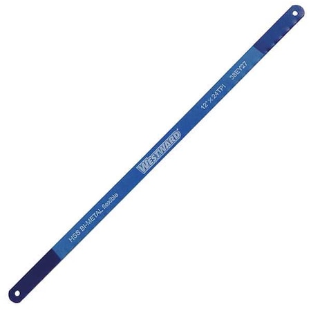 Westward Hacksaw Blade, 12 in., 24 TPI, Bi-Metal 38EY27