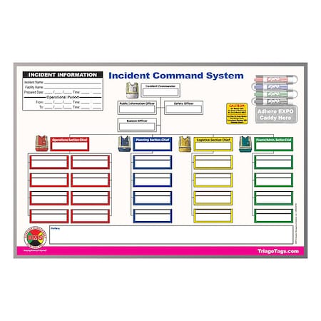 Disaster Management Systems ICS Command Board DMS 05794