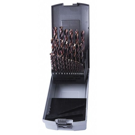 Precision Twist Drill 29pc. HSS 135 Degrees Drill Bit Set C29HX10SET