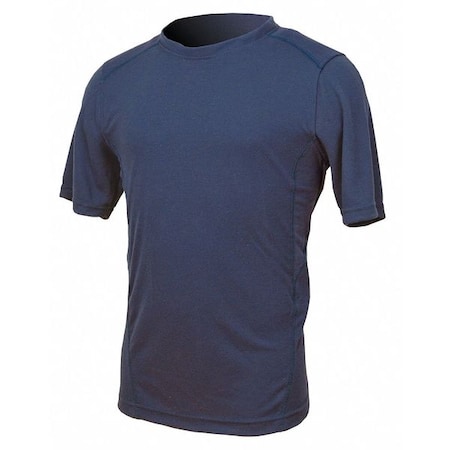 Dragonwear Flame-Resistant Crewneck Shirt, 5 cal/sq cm, 3XL, 15% Rayon, 28% Lenzing, 72% Modacrylic DFB515