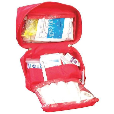 Fsi Trauma Kit, Nylon 90 Components, 40 People Served F-EM-34