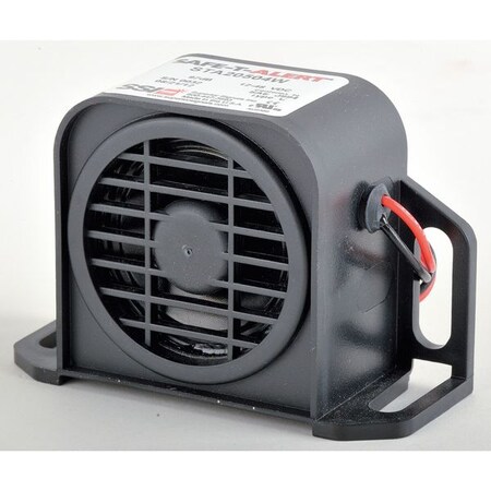 Safe-T-Alert Back Up Alarm, 97dB, 12-48V, Incl Wire Lead STA20504W