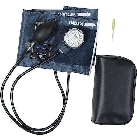 Mabis Aneroid Sphygmomanometer, Large Adult, Arm 01-133-016