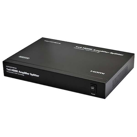 Monoprice HDMI Splitter, HDMI, 4 Ports 8159