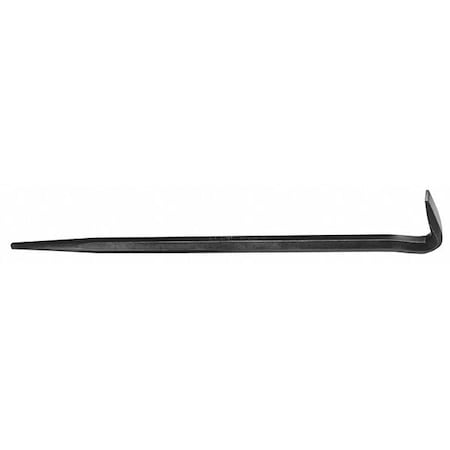 Mayhew Rolling Head Pry Bar, Steel, 16in.L 40101