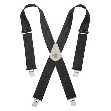 Clc Work Gear Tool Suspenders, Suspenders, Black, Poly Webbing 110BLK
