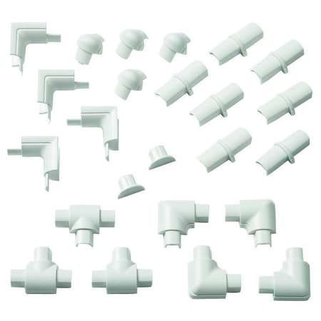 D-Line Accessory Pack, White, ABS, Accessory Kits US/1608SAP24/GR