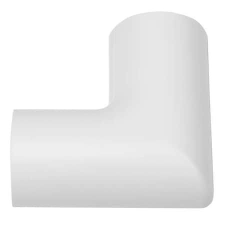 D-Line Flat Bend, White, ABS, Bends US/FLFB3015W/5/GR