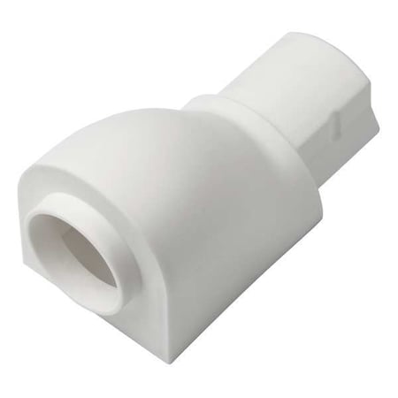 D-Line Circular Adapter, White, ABS, Adapters US/CA3015W/5/GR