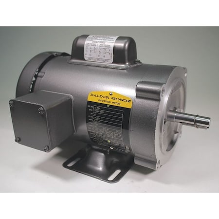 Baldor-Reliance Capacitor-Start/Run General Purpose Motor, 1/2 hp HP, 115/208-230V AC Voltage, 56C Frame CL3504