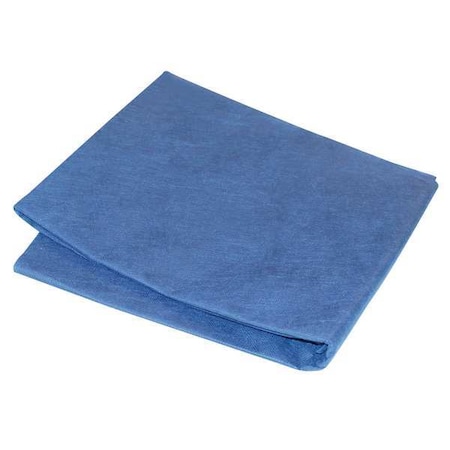 Medsource Cot Sheet, 72 in L, Light Blue MS-001FS