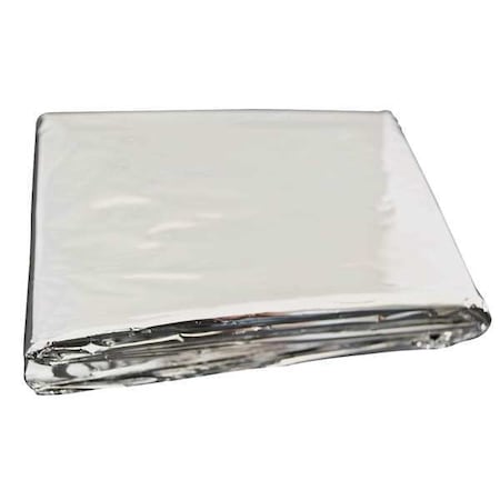 Medsource Emergency Blanket, Silver, 83" L, PK200 MS-B100