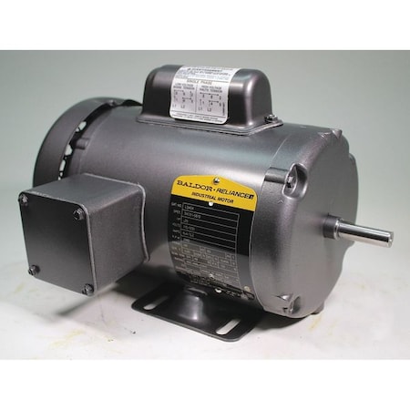 Baldor-Reliance Capacitor-Start/Run General Purpose Motor, 1/4 hp HP, 115/230V AC Voltage, 48 Frame L3404
