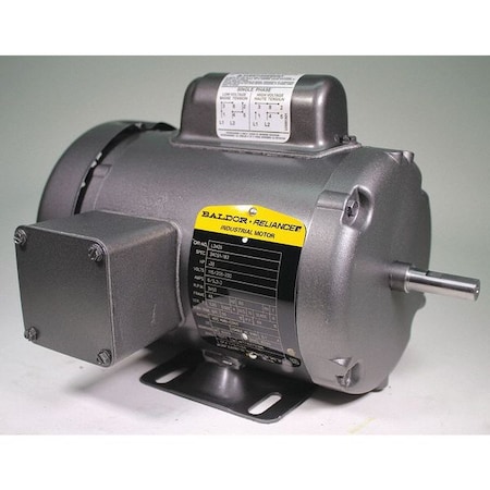 Baldor-Reliance Capacitor-Start/Run General Purpose Motor, 1/3 hp HP, 115/208-230V AC Voltage, 48 Frame L3405