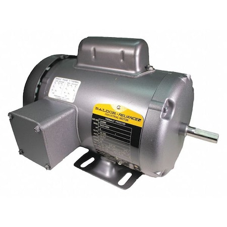 Baldor-Reliance Capacitor-Start/Run General Purpose Motor, 1/2 hp HP, 115/230V AC Voltage, 48 Frame L3409M