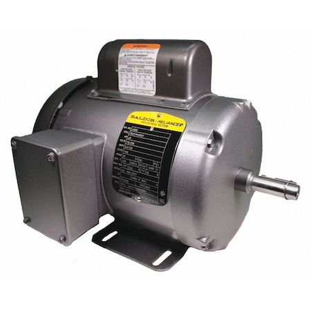 Baldor-Reliance Capacitor-Start/Run General Purpose Motor, 1/4 hp HP, 115/230V AC Voltage, 56 Frame L3500