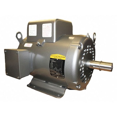 Baldor-Reliance Capacitor-Start/Run General Purpose Motor, 10 hp HP, 230V AC Voltage, 215T Frame L1511T
