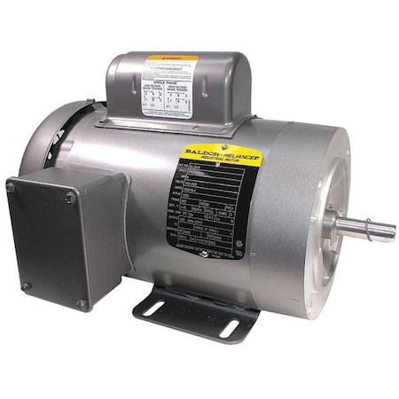 Baldor-Reliance Capacitor-Start/Run General Purpose Motor, 1 hp HP, 115/230V AC Voltage, 56C Frame CL3510