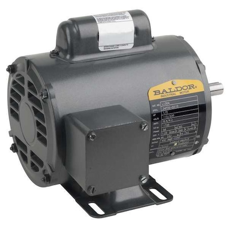 Baldor-Reliance Capacitor-Start/Run General Purpose Motor, 1 1/2 hp HP, 115/230V AC Voltage, 145T Frame L1321T