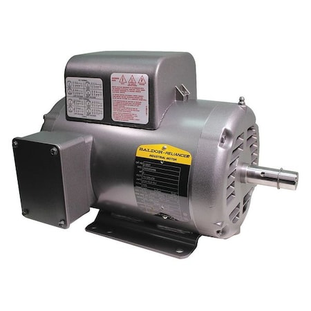 Baldor-Reliance Capacitor-Start/Run General Purpose Motor, 2 hp HP, 115/208-230V AC Voltage, 145T Frame L1322T