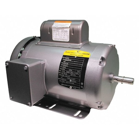 Baldor-Reliance Capacitor-Start/Run General Purpose Motor, 1 hp HP, 115/230V AC Voltage, 56H Frame L3510M